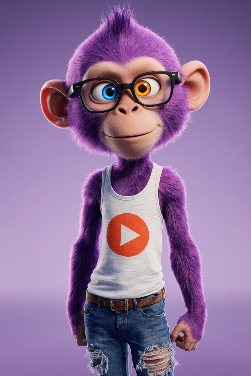 Milo, One Big Media Company’s purple monkey avatar